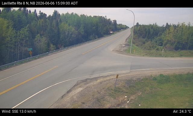 Web Cam image of Lavillette (NB Highway 8)