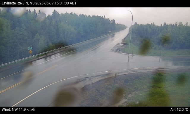 Web Cam image of Lavillette (NB Highway 8)