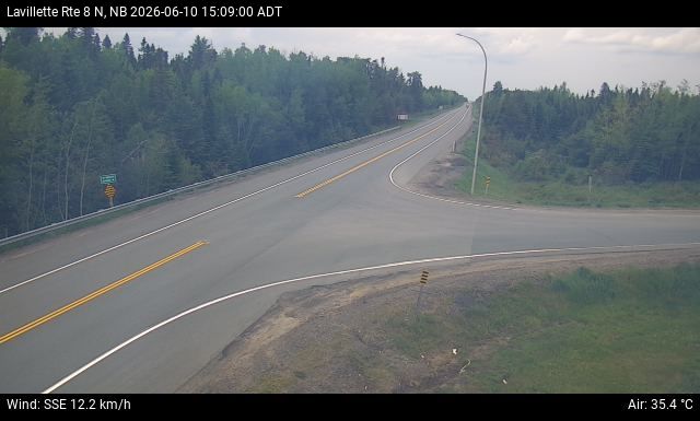 Web Cam image of Lavillette (NB Highway 8)