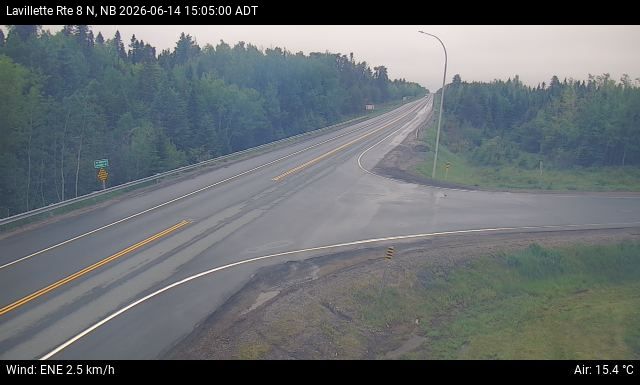Web Cam image of Lavillette (NB Highway 8)