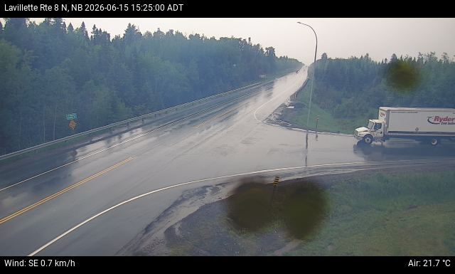 Web Cam image of Lavillette (NB Highway 8)