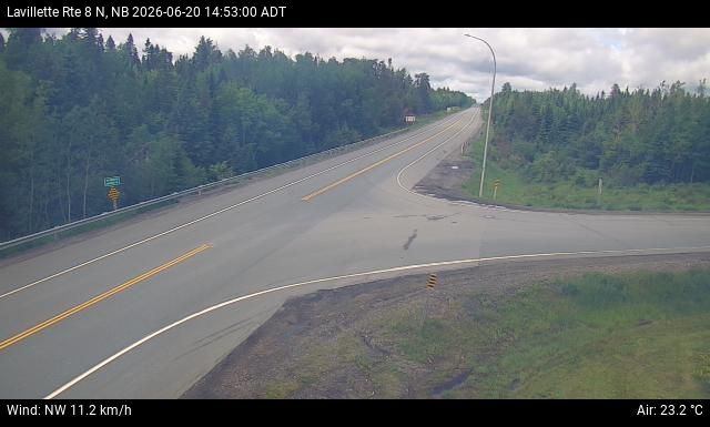 Web Cam image of Lavillette (NB Highway 8)