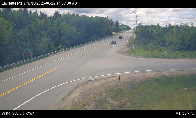 Web Cam image of Lavillette (NB Highway 8)