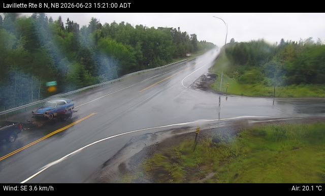 Web Cam image of Lavillette (NB Highway 8)