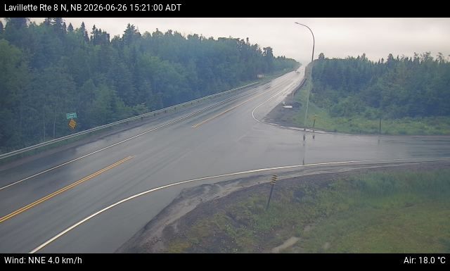 Web Cam image of Lavillette (NB Highway 8)