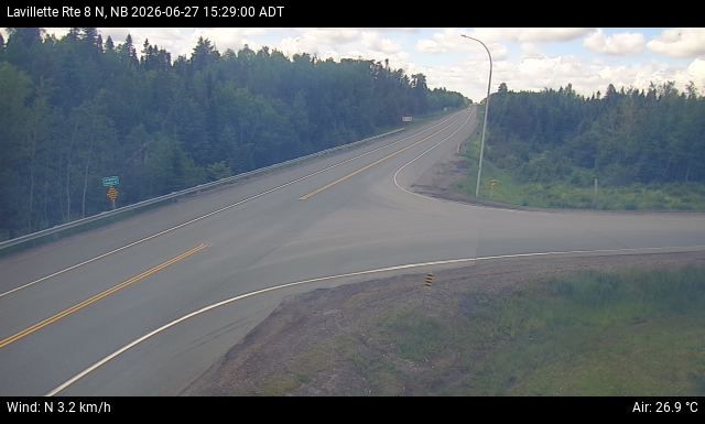 Web Cam image of Lavillette (NB Highway 8)