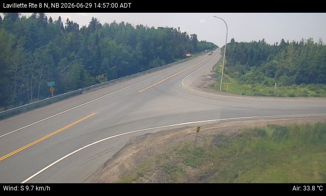 Web Cam image of Lavillette (NB Highway 8)