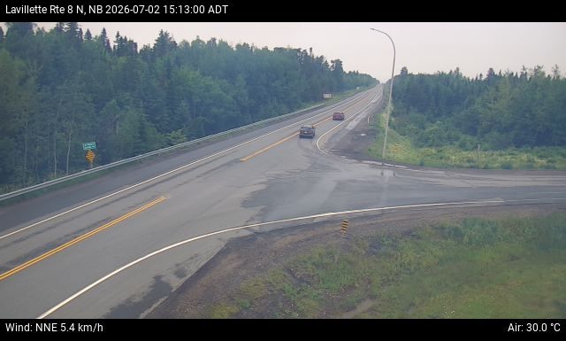 Web Cam image of Lavillette (NB Highway 8)
