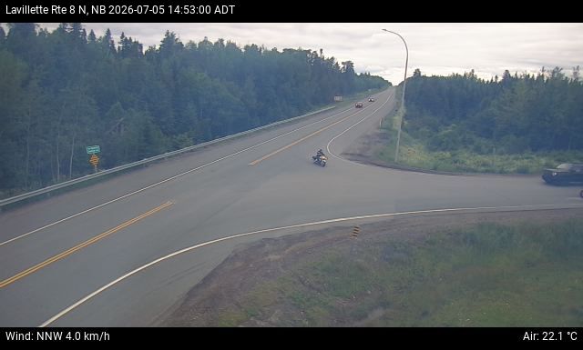 Web Cam image of Lavillette (NB Highway 8)