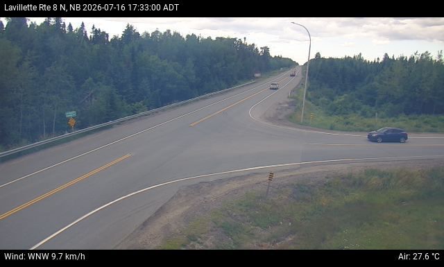 Web Cam image of Lavillette (NB Highway 8)