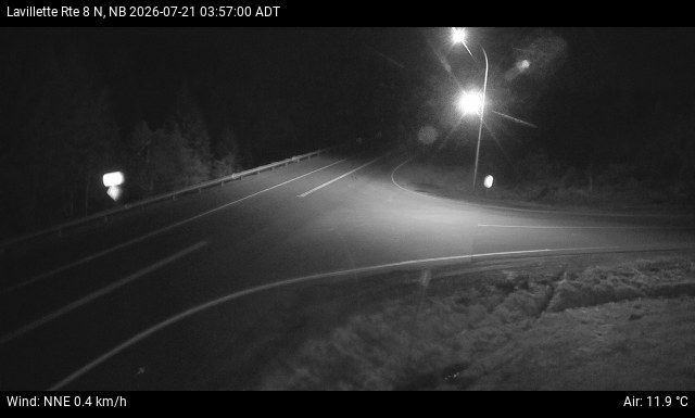 Web Cam image of Lavillette (NB Highway 8)