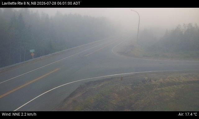 Web Cam image of Lavillette (NB Highway 8)