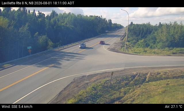 Web Cam image of Lavillette (NB Highway 8)
