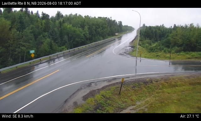 Web Cam image of Lavillette (NB Highway 8)