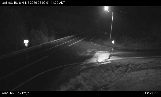 Web Cam image of Lavillette (NB Highway 8)