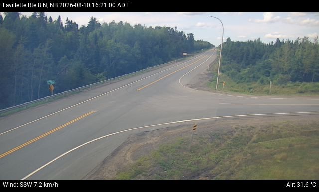 Web Cam image of Lavillette (NB Highway 8)