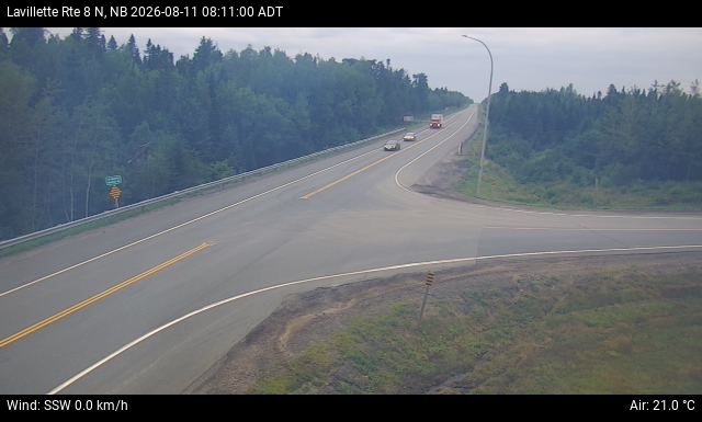 Web Cam image of Lavillette (NB Highway 8)