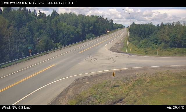 Web Cam image of Lavillette (NB Highway 8)