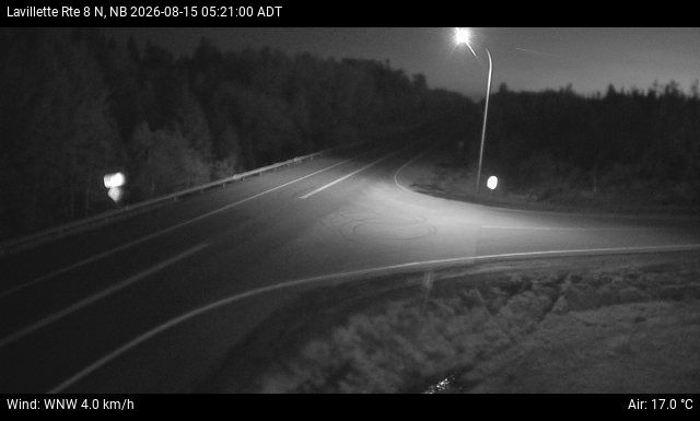 Web Cam image of Lavillette (NB Highway 8)