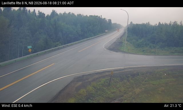 Web Cam image of Lavillette (NB Highway 8)