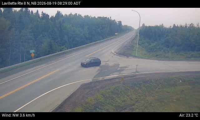 Web Cam image of Lavillette (NB Highway 8)