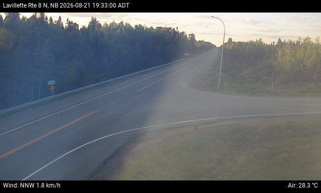 Web Cam image of Lavillette (NB Highway 8)