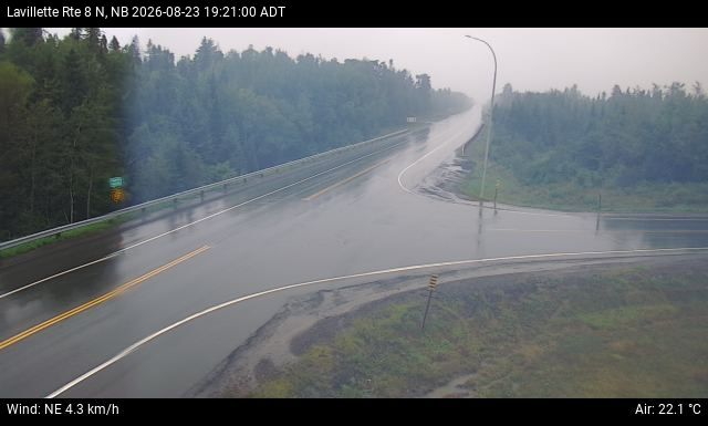 Web Cam image of Lavillette (NB Highway 8)