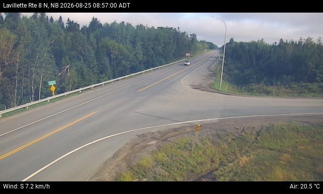 Web Cam image of Lavillette (NB Highway 8)