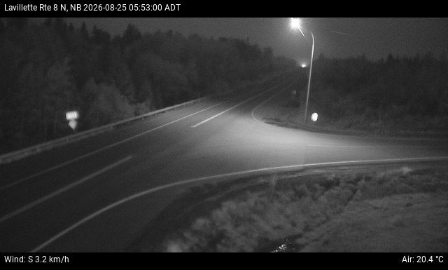 Web Cam image of Lavillette (NB Highway 8)
