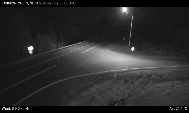 Web Cam image of Lavillette (NB Highway 8)