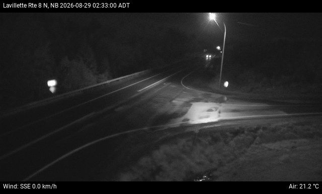 Web Cam image of Lavillette (NB Highway 8)