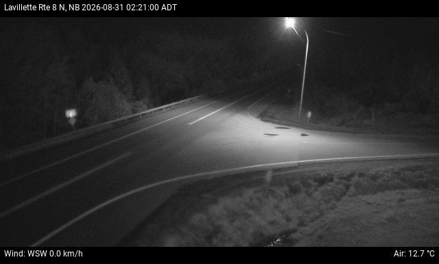 Web Cam image of Lavillette (NB Highway 8)