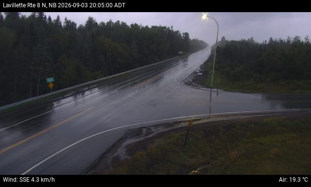 Web Cam image of Lavillette (NB Highway 8)