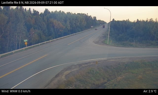 Web Cam image of Lavillette (NB Highway 8)