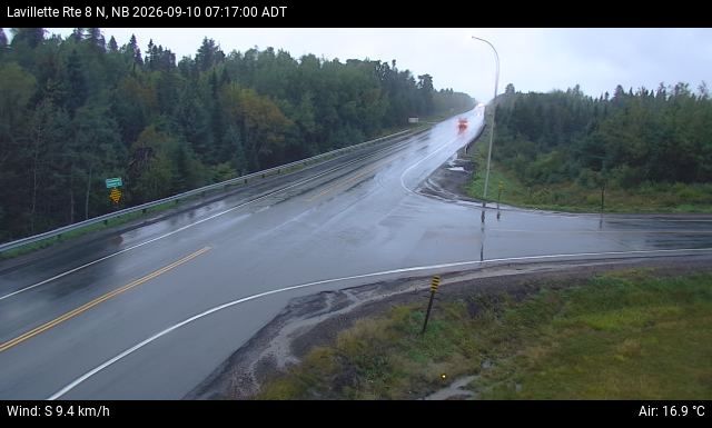 Web Cam image of Lavillette (NB Highway 8)