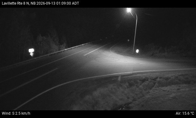 Web Cam image of Lavillette (NB Highway 8)