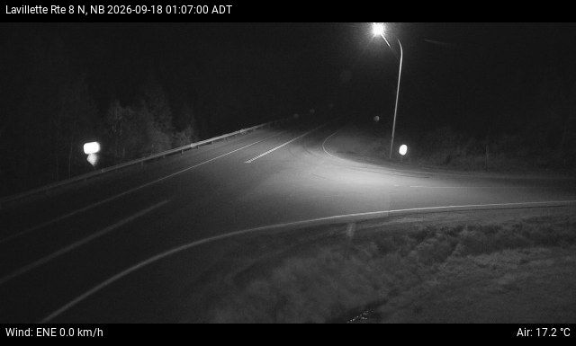 Web Cam image of Lavillette (NB Highway 8)