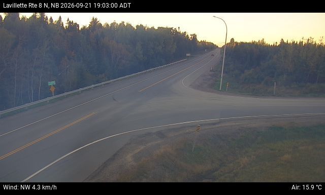 Web Cam image of Lavillette (NB Highway 8)