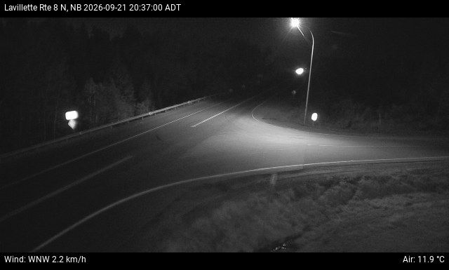 Web Cam image of Lavillette (NB Highway 8)