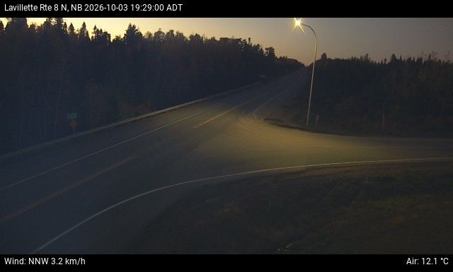 Web Cam image of Lavillette (NB Highway 8)