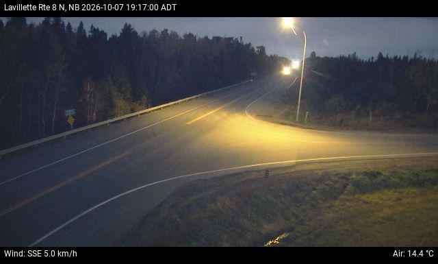 Web Cam image of Lavillette (NB Highway 8)