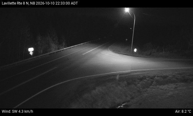 Web Cam image of Lavillette (NB Highway 8)