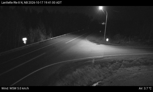 Web Cam image of Lavillette (NB Highway 8)