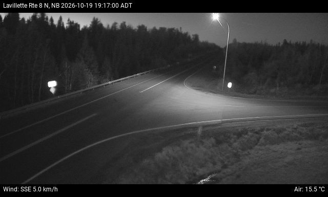 Web Cam image of Lavillette (NB Highway 8)