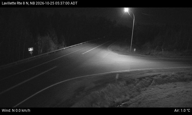 Web Cam image of Lavillette (NB Highway 8)