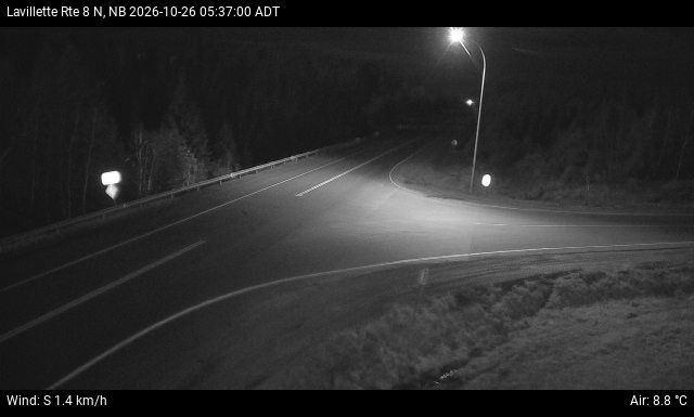 Web Cam image of Lavillette (NB Highway 8)