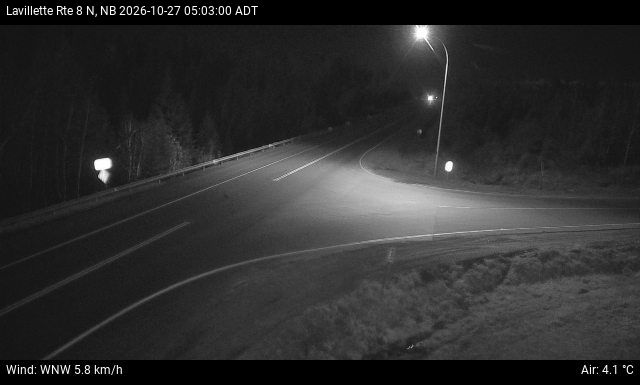 Web Cam image of Lavillette (NB Highway 8)