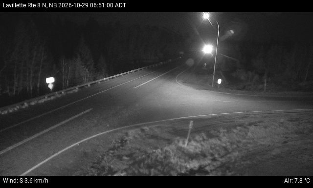 Web Cam image of Lavillette (NB Highway 8)