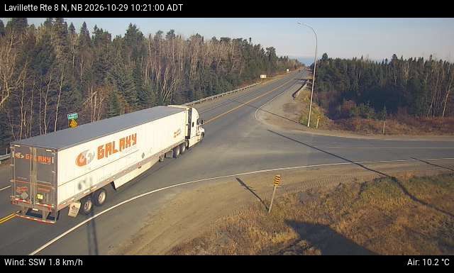 Web Cam image of Lavillette (NB Highway 8)