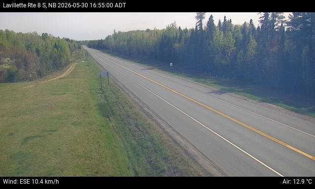 Web Cam image of Lavillette (NB Highway 8)